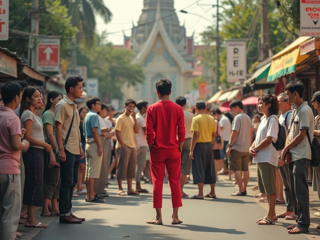 couleur à éviter en thaïlande