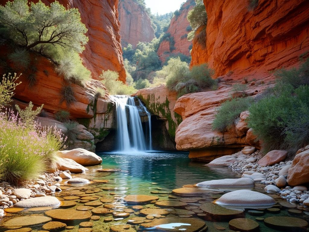 cascade d'agaras
