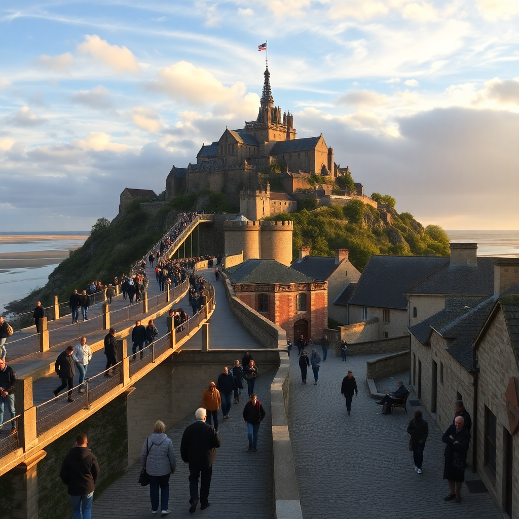 combien de temps pour visiter le mont saint-michel