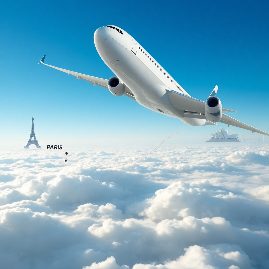 temps de vol paris sydney