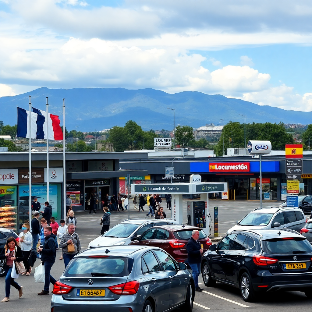 magasin frontière espagnole hendaye