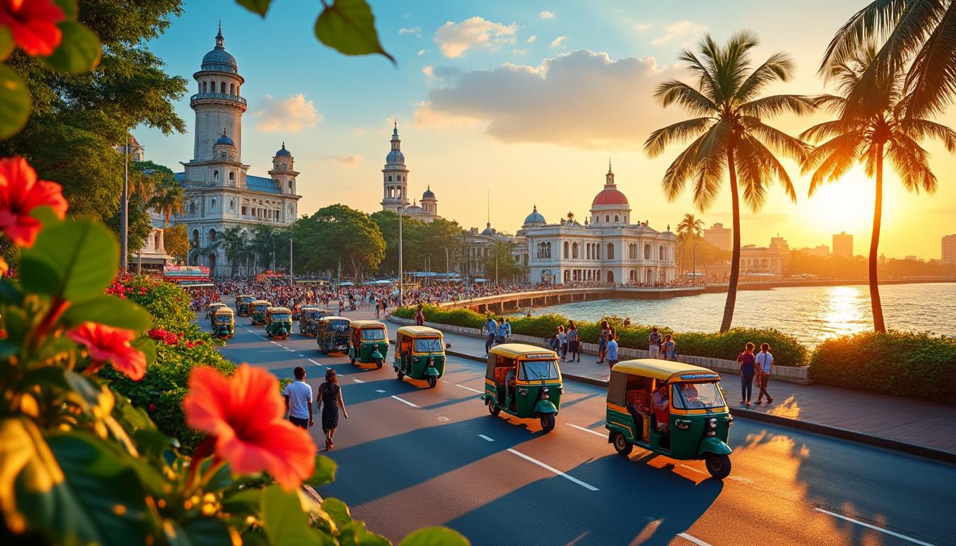 découvrez colombo, la capitale vibrante du sri lanka, grâce à notre guide complet qui vous emmène à travers ses sites historiques, sa culture riche et ses attractions incontournables.