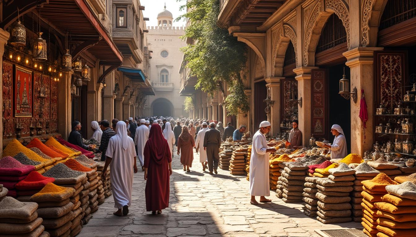 découvrez khan al khalili au caire, un guide complet pour explorer ce célèbre marché historique, ses trésors artisanaux, son ambiance unique et ses incontournables à ne pas manquer.