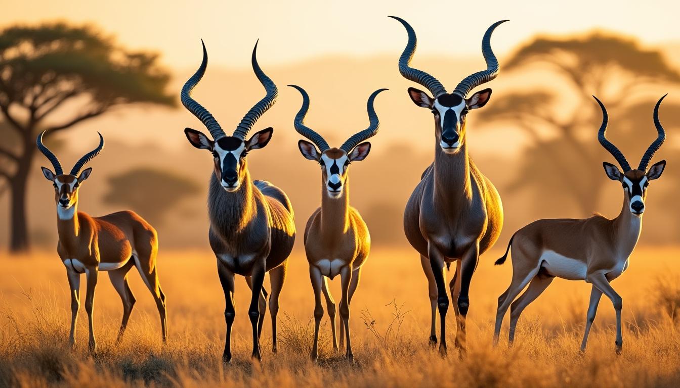 découvrez notre guide complet des antilopes d'afrique, avec une présentation détaillée des espèces emblématiques, leur habitat, leur comportement et leur conservation.