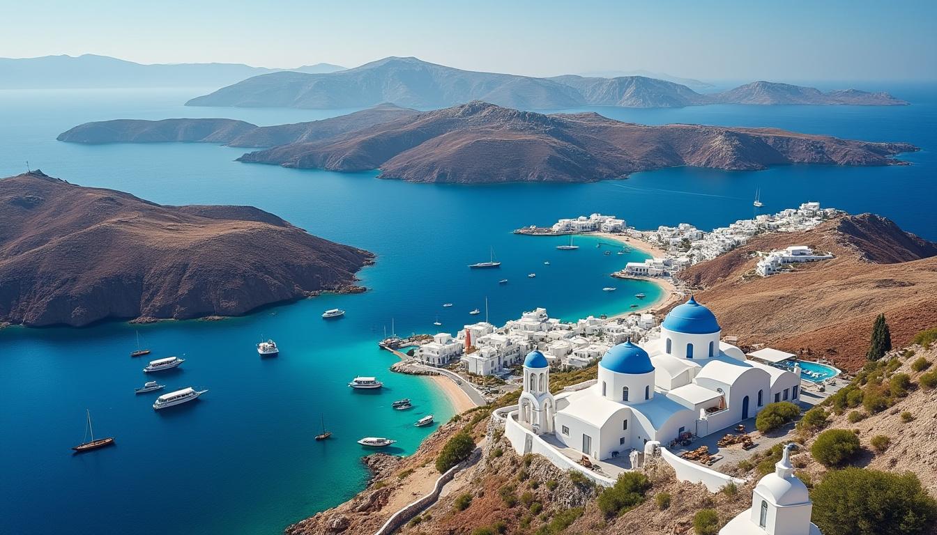 découvrez la carte des cyclades 2025 et explorez notre guide complet des îles grecques pour préparer votre voyage parfait entre plages paradisiaques, villages traditionnels et sites historiques.