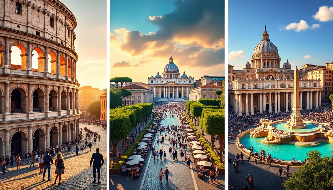 découvrez un itinéraire complet pour visiter rome en 3 jours et explorez les incontournables de la cité éternelle, entre histoire, culture et gastronomie.