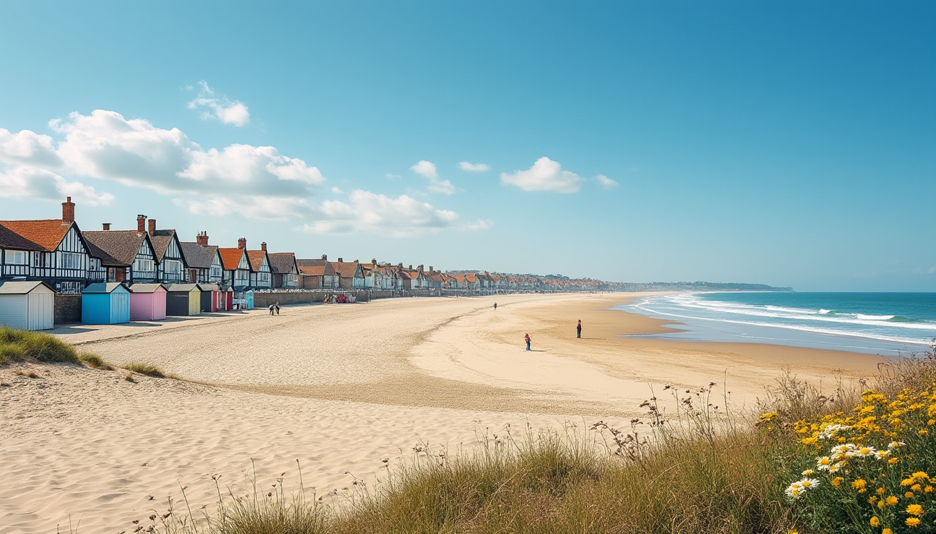 découvrez asnelles en normandie, station balnéaire authentique offrant des plages historiques du débarquement, idéales pour des vacances entre détente et mémoire.