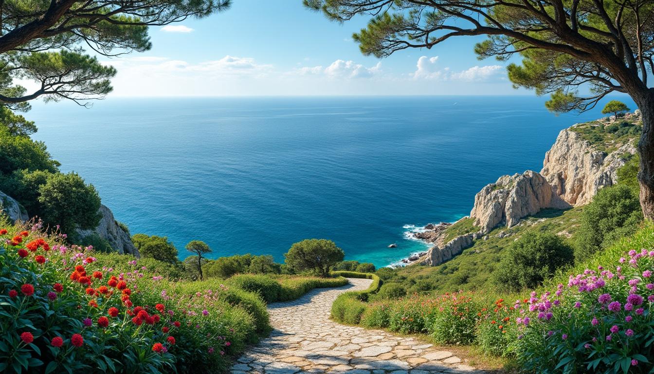 découvrez le belvédère du mugel, un point de vue exceptionnel offrant une vue panoramique imprenable sur la mer et le parc naturel environnant, idéal pour une promenade et des photos inoubliables.
