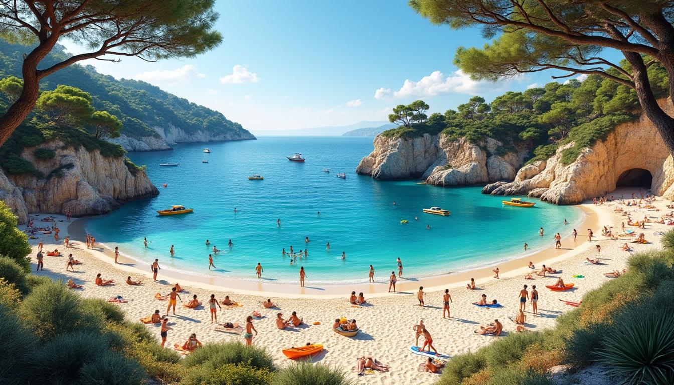 découvrez la plage de la calade à toulon : guide complet, accès facile et activités incontournables pour un été 2024 réussi.