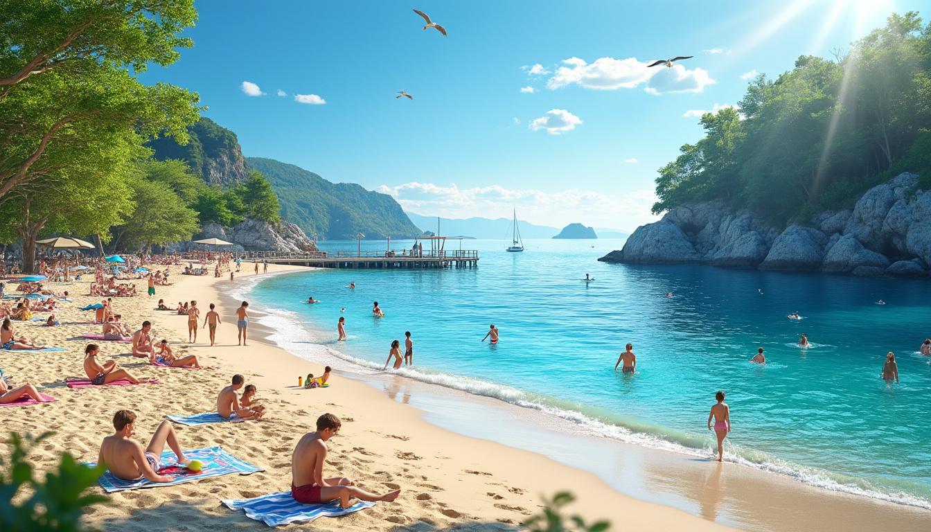 découvrez la plage de la baie des nations avec notre guide complet d'accès et profitez des nombreuses activités estivales pour toute la famille.