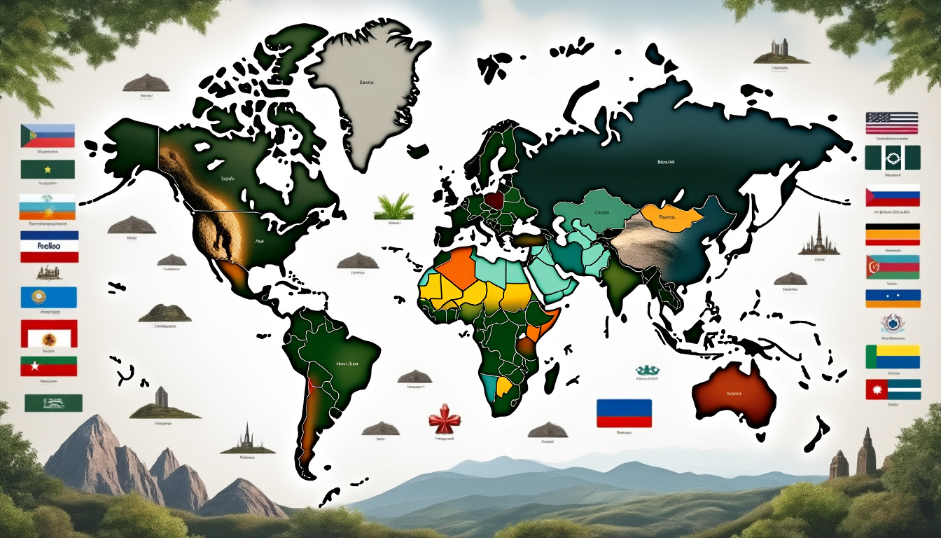 découvrez le classement 2024 des plus grands pays du monde selon leur superficie, avec des informations détaillées et mises à jour.