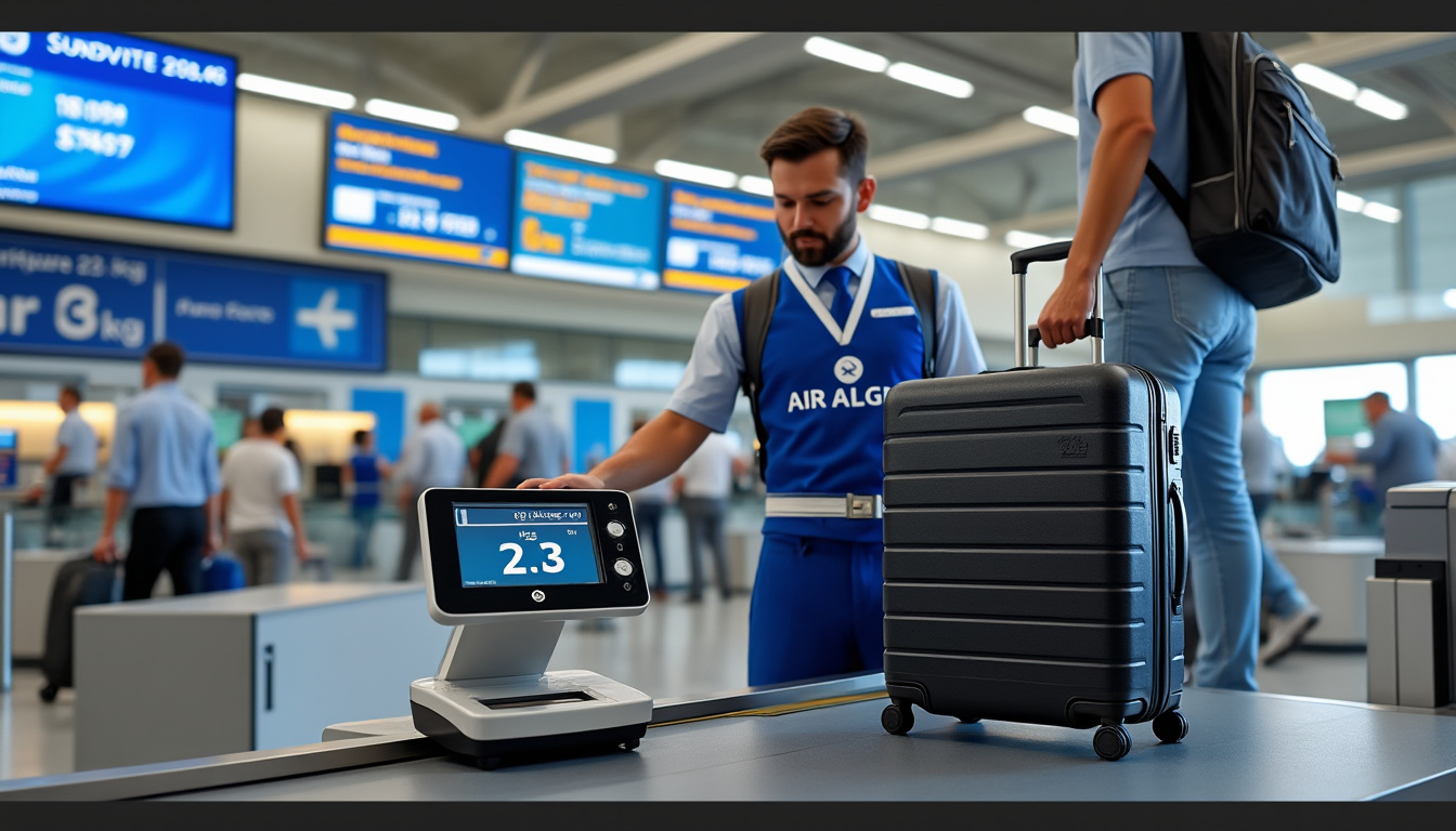 découvrez les tarifs 2025 pour un bagage supplémentaire de 23 kg chez air algérie, ainsi que les conditions à respecter pour un voyage serein.